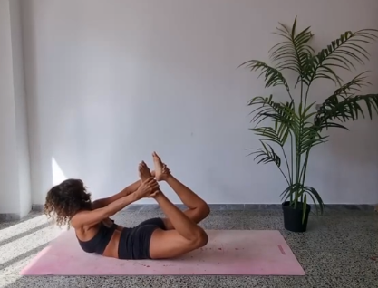 Yoga Metabolico posizione arco