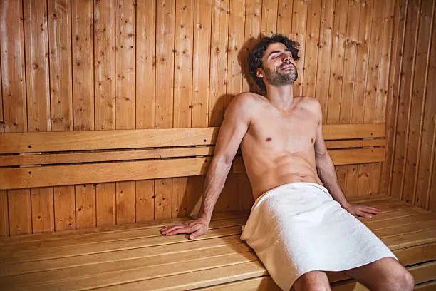 sauna per il recupero muscolare delle gambe